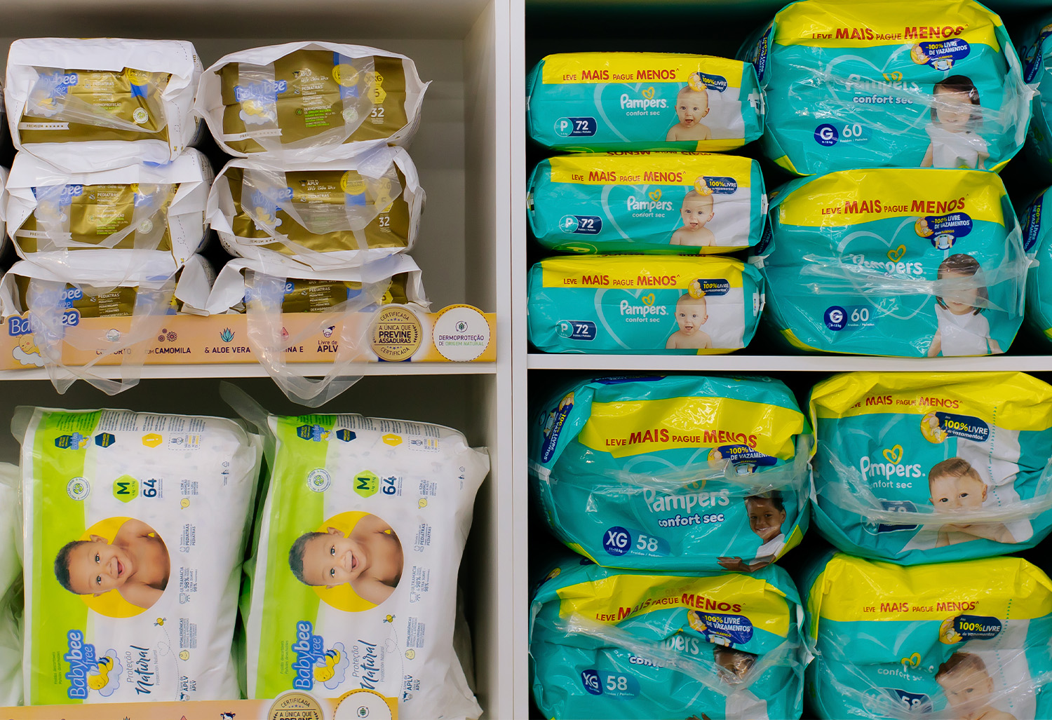 Linha infantil na Real Farma em Toledo